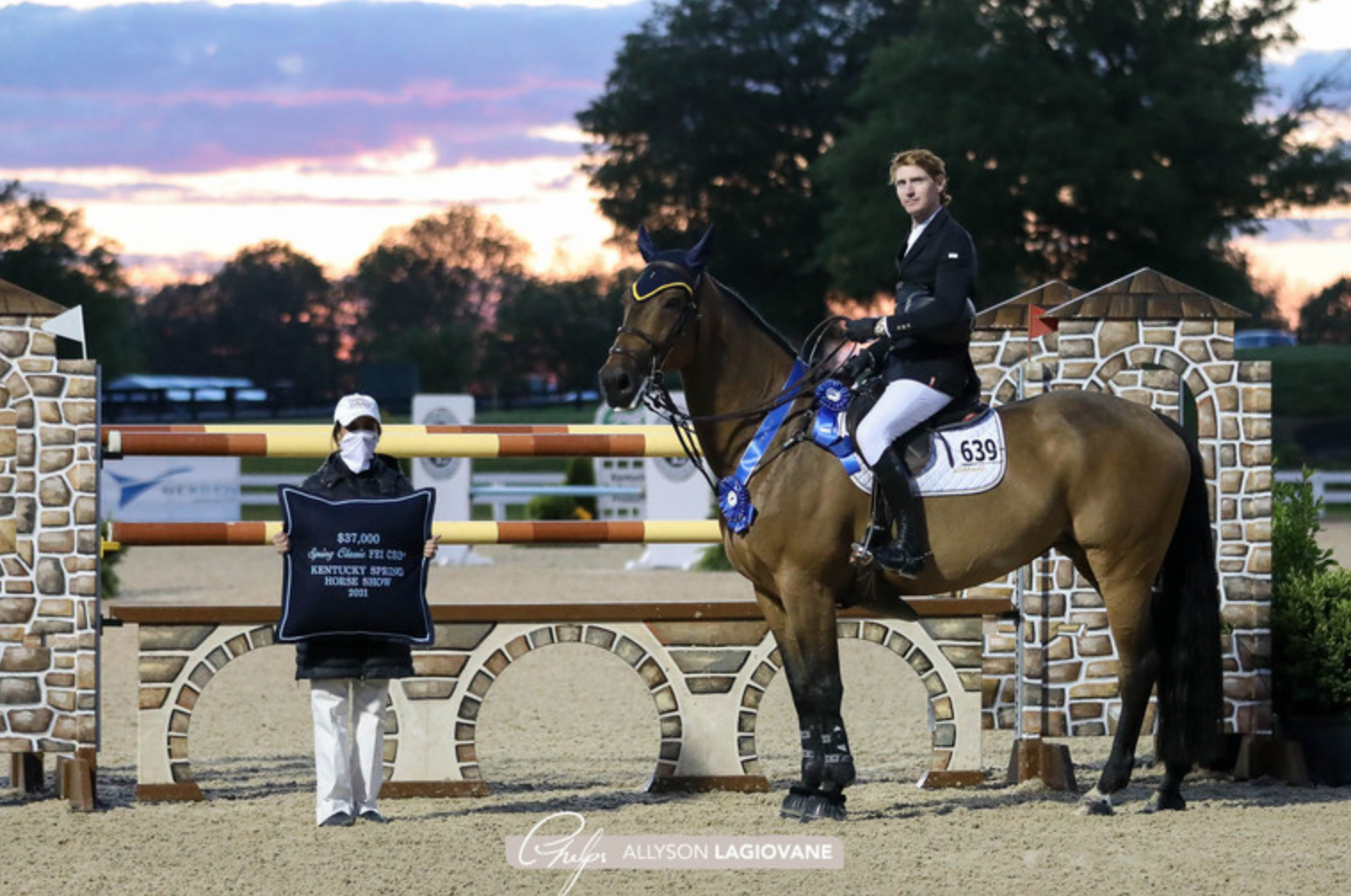 Daniel Coyle and Legacy lead the way in $37,000 1.45m Spring Classic CSI3* at Kentucky Spring Horse Show