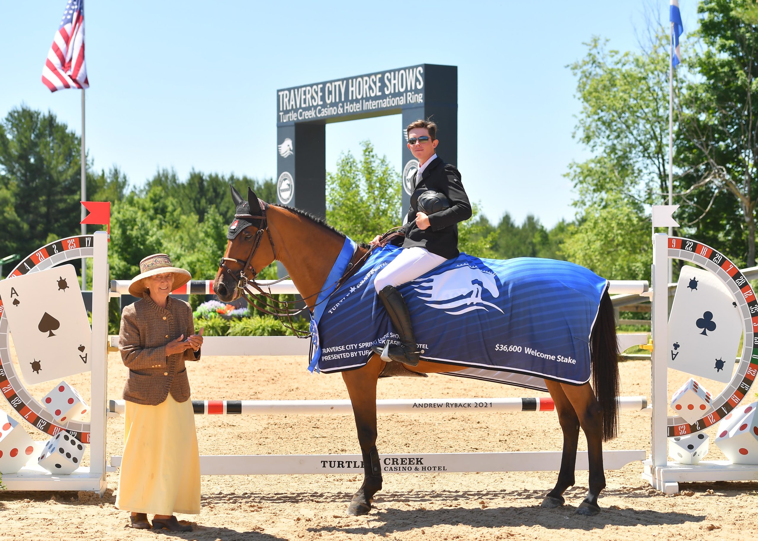 Sam Walker and Evita emerge victorious in CSI2* Welcome Stake at Traverse City