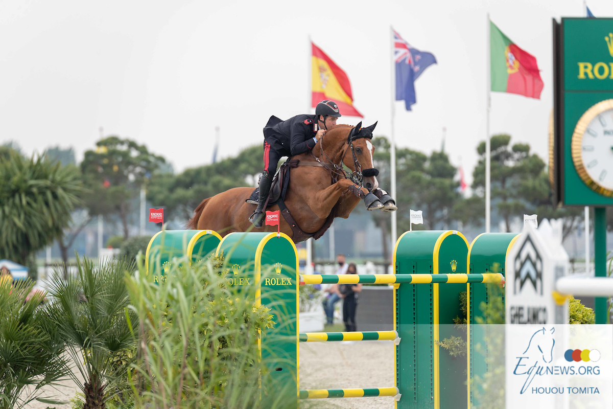 Emanuele Gaudiano and Chalou victorious in CSI4* World Cup 1.50m Main Class