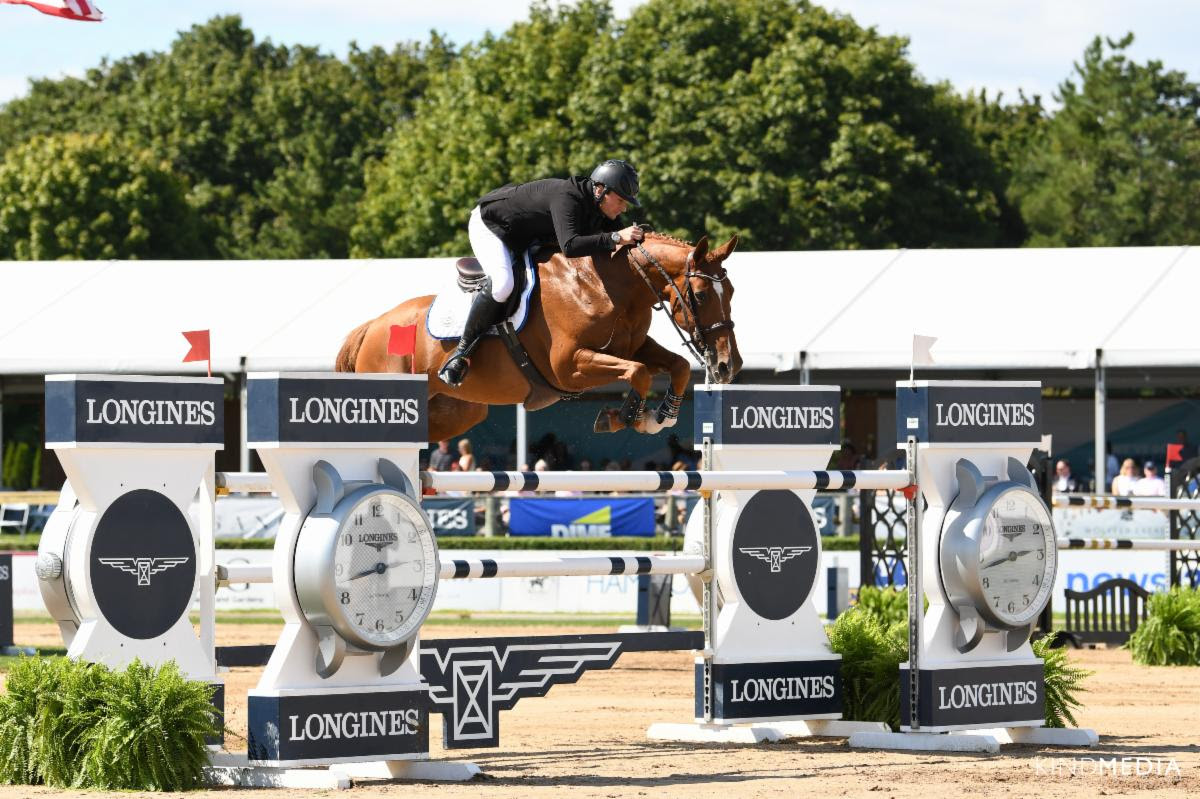 Nicky Galligan Rides to Top Honors in the $75,000 Hampton Classic Grand Prix Qualifier