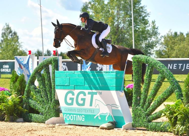 Sydney Shulman and Villamoura can’t be caught in $36,600 GGT Footing Welcome Stake CSI3*