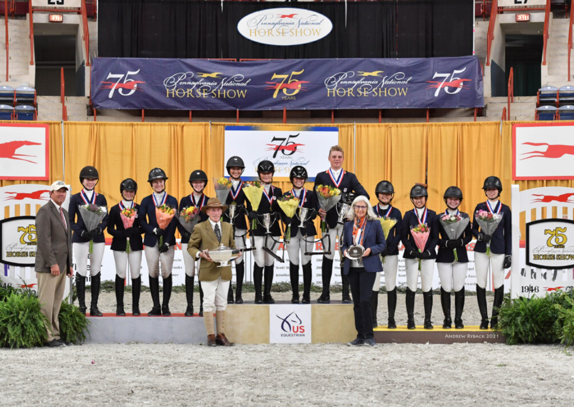 Arani, Holtgers, Royce and Rizvi Ride to Victory for Zone 4 in Neue Schule/USEF Prix Des States Team Championship at 75th Pennsylvania National Horse Show