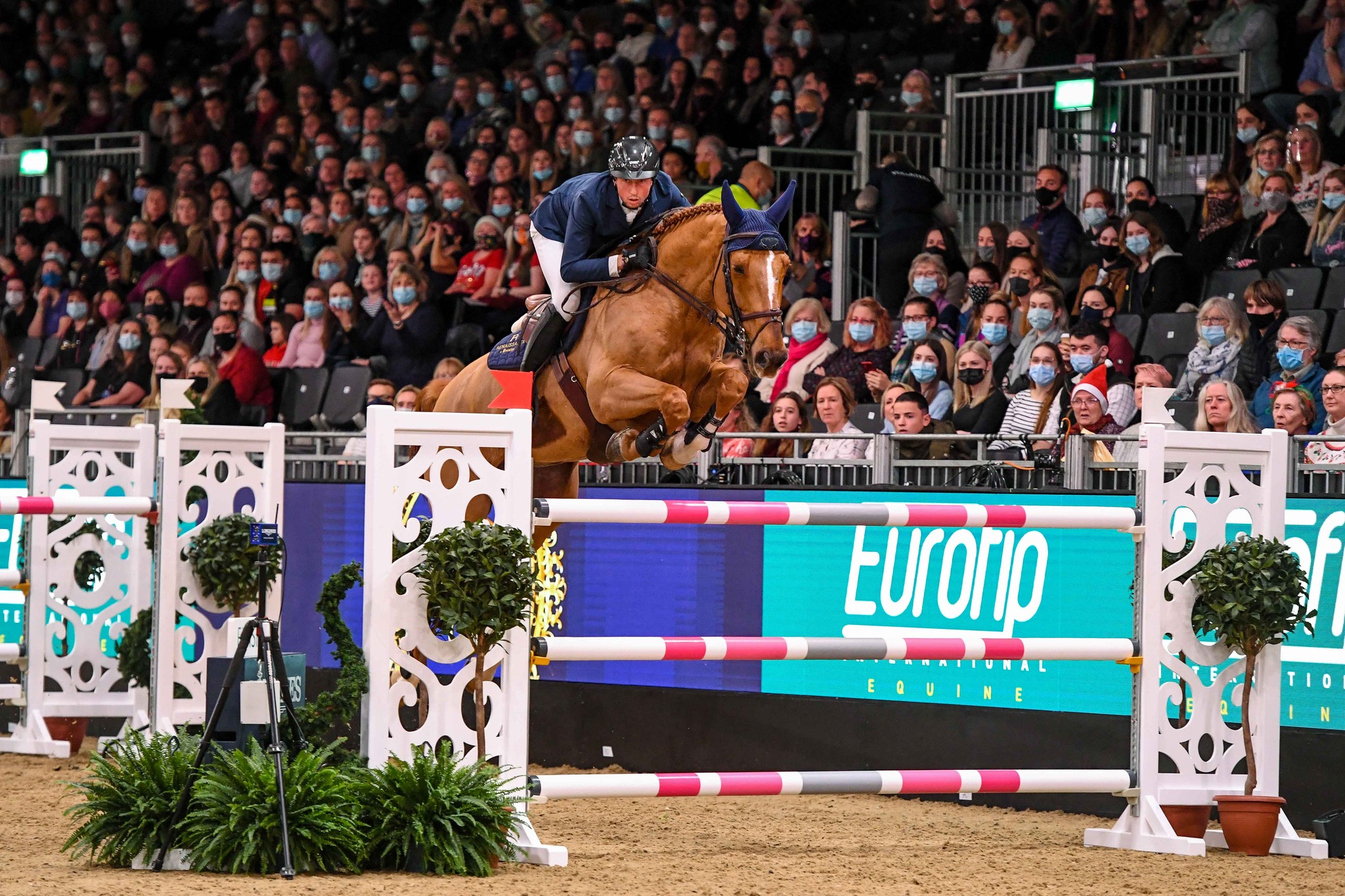 Another day, another win for Martin Fuchs at The London International Horse Show