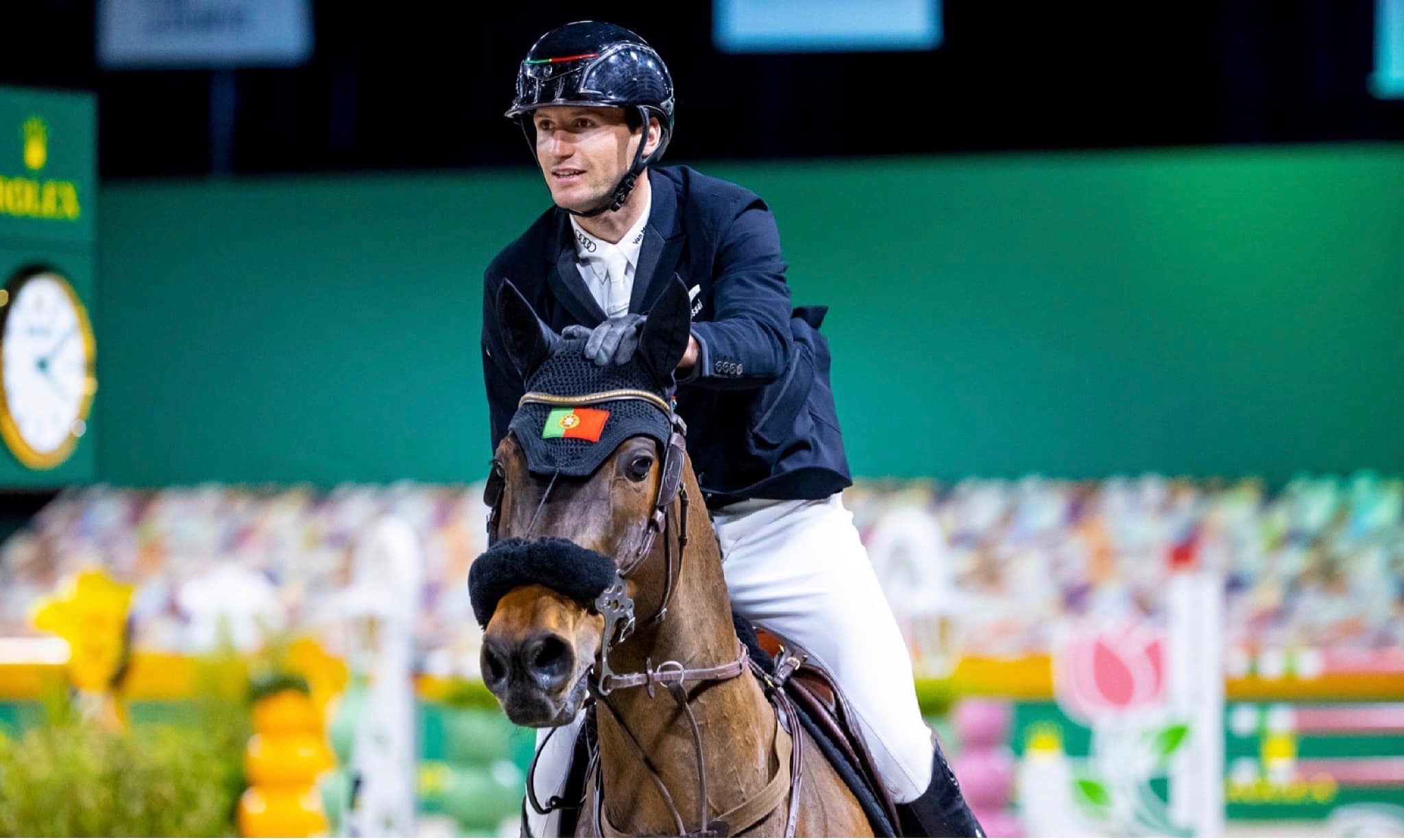 Rodrgio Giesteira Almeida and his top horse GB Celine part ways