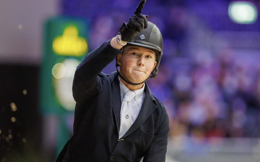 Harry Charles is the new number one in the FEI U25 Ranking