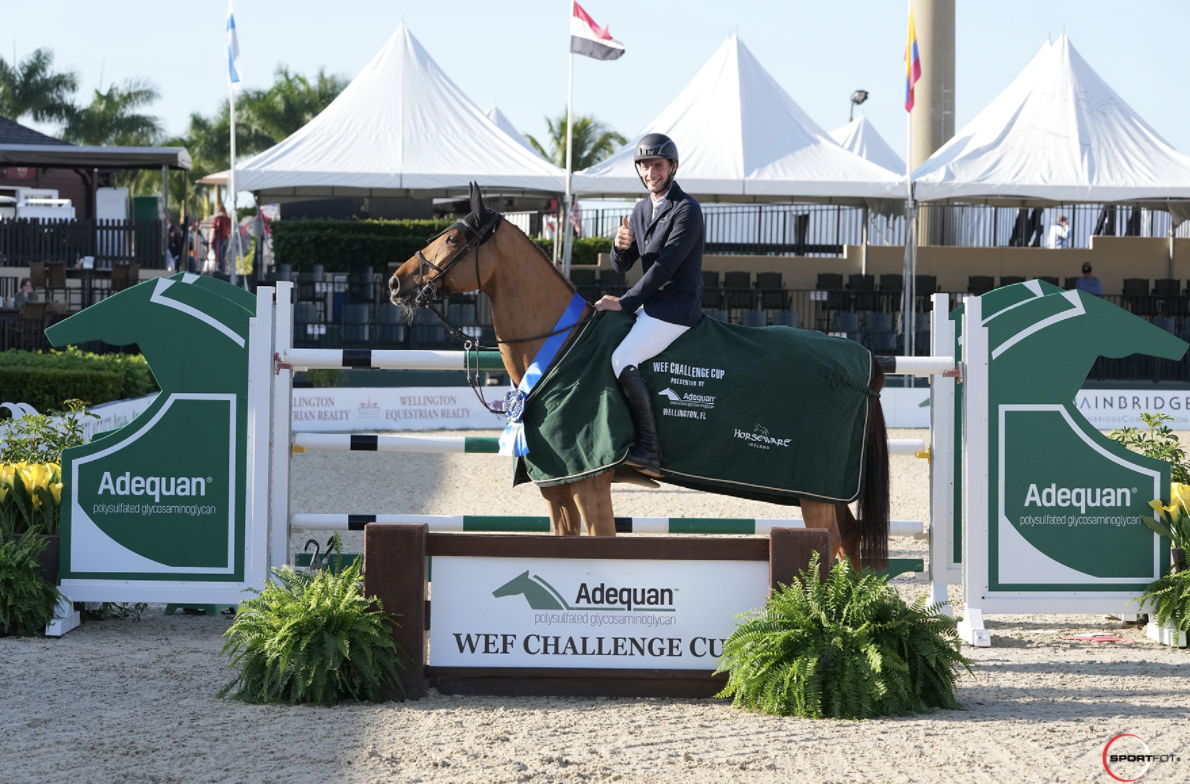 Richard Vogel Notches His First FEI Win at 2022 WEF