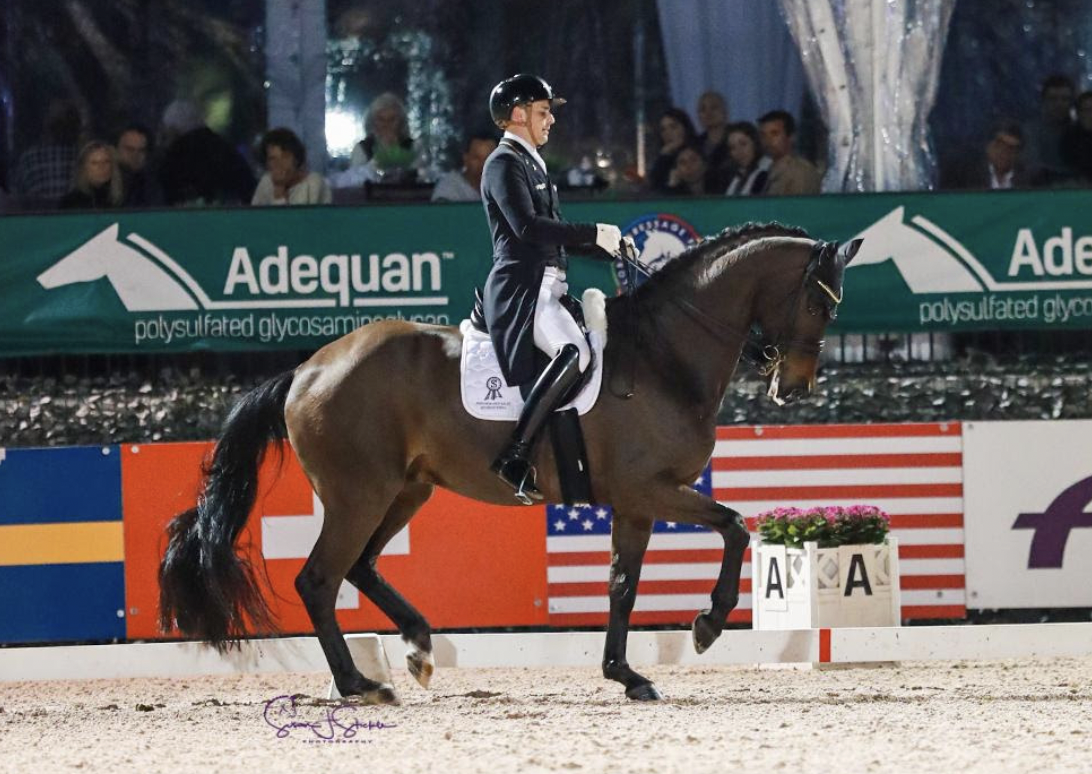 Frederic Wandres and Bluetooth OLD win with freestyle personal best at 2022 Adequan® Global Dressage Festival
