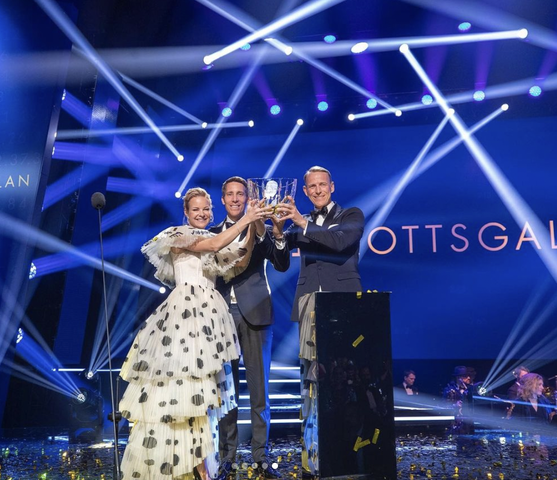 Swedish Sports Gala: Sweden's Olympic gold winning showjumping team take home 'The Jerring Price'