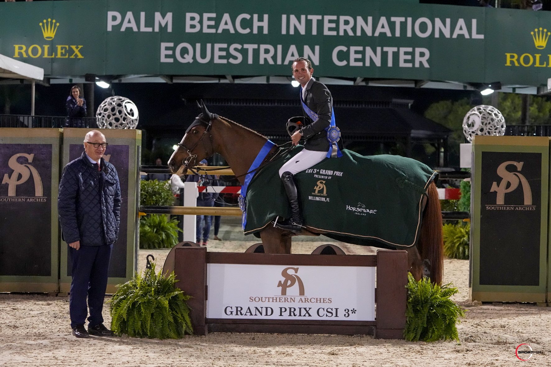 Spencer Smith and Ayade Hero Z Fly to Win in $140,000 Southern Arches Grand Prix CSI3* at 2022 WEF