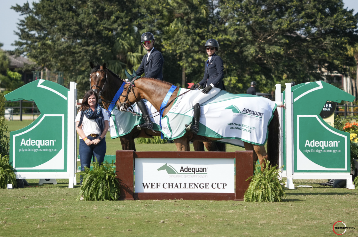Ali Wolff and Karl Cook Share Victory in $37,000 Adequan® WEF Challenge Cup Round VI CSI3*