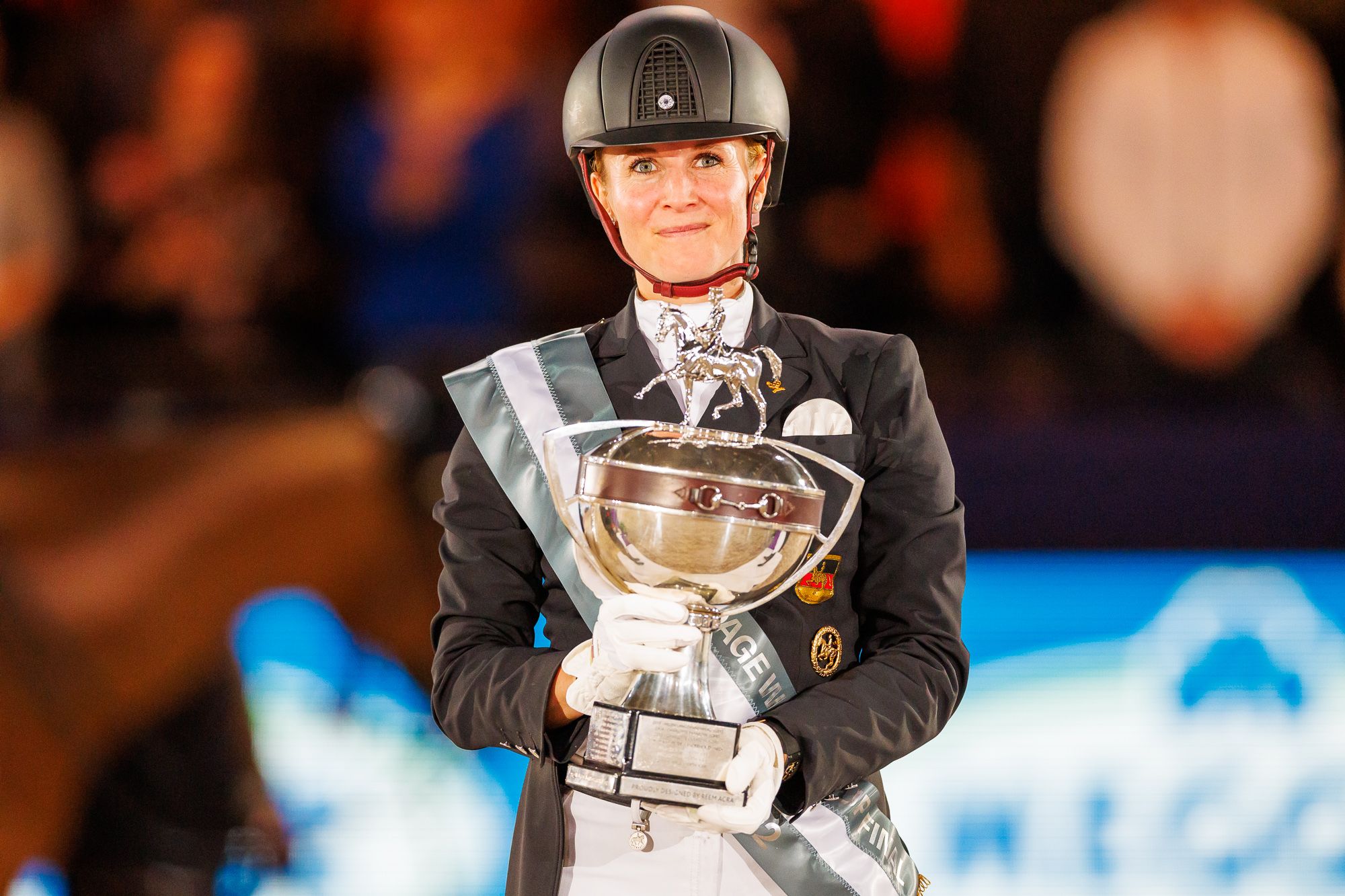 Jessica von Bredow-Werndl wins FEI Dressage World Cup Final Grand Prix Freestyle in Leipzig
