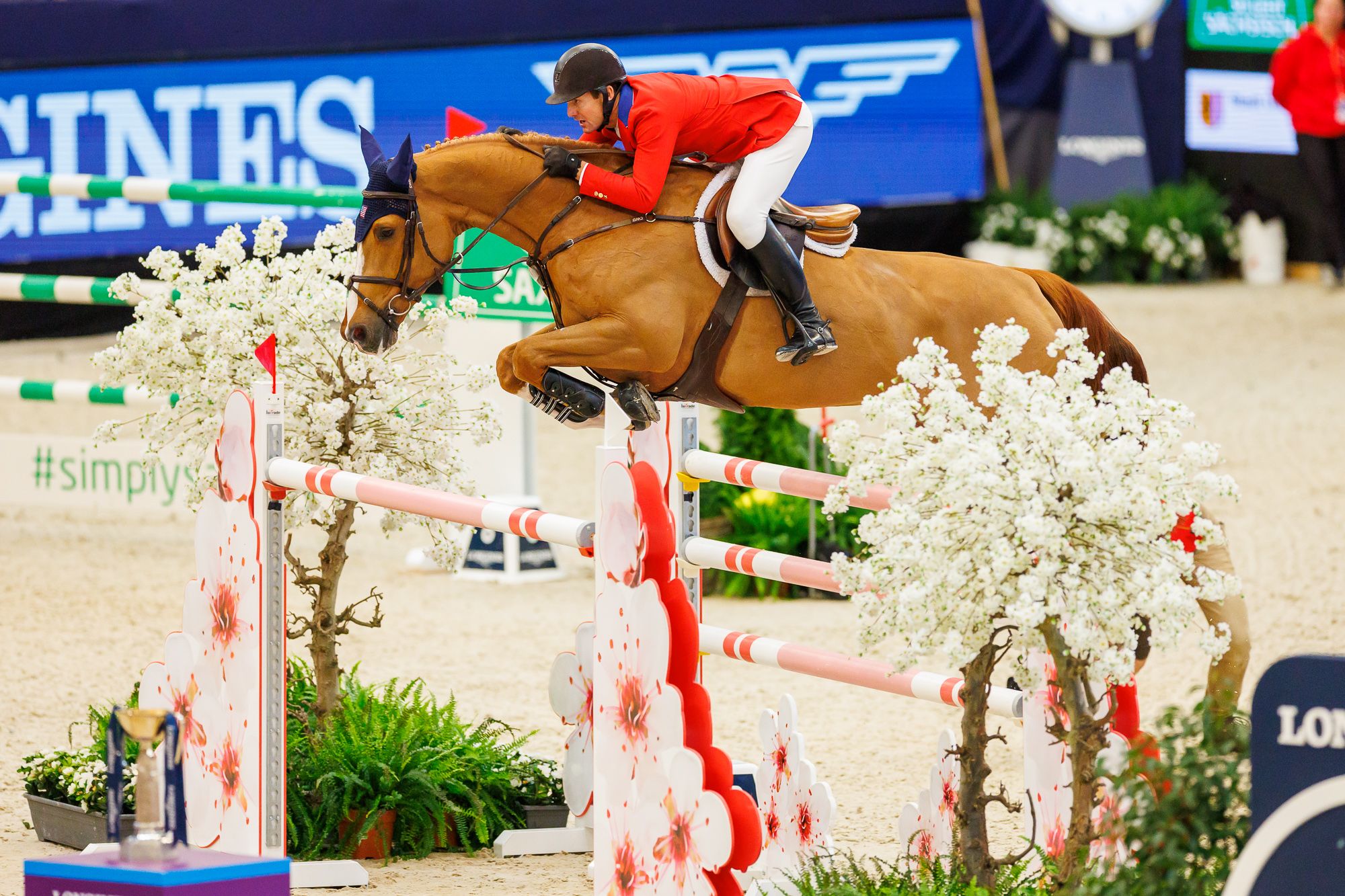 McLain Ward and Contagious win second round of Longines FEI World Cup Final II in Leipzig