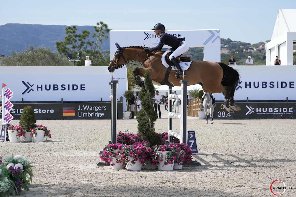 Jana Wargers can't be stopped in CSI5* 1.55m Grand Prix Qualifier of St. Tropez