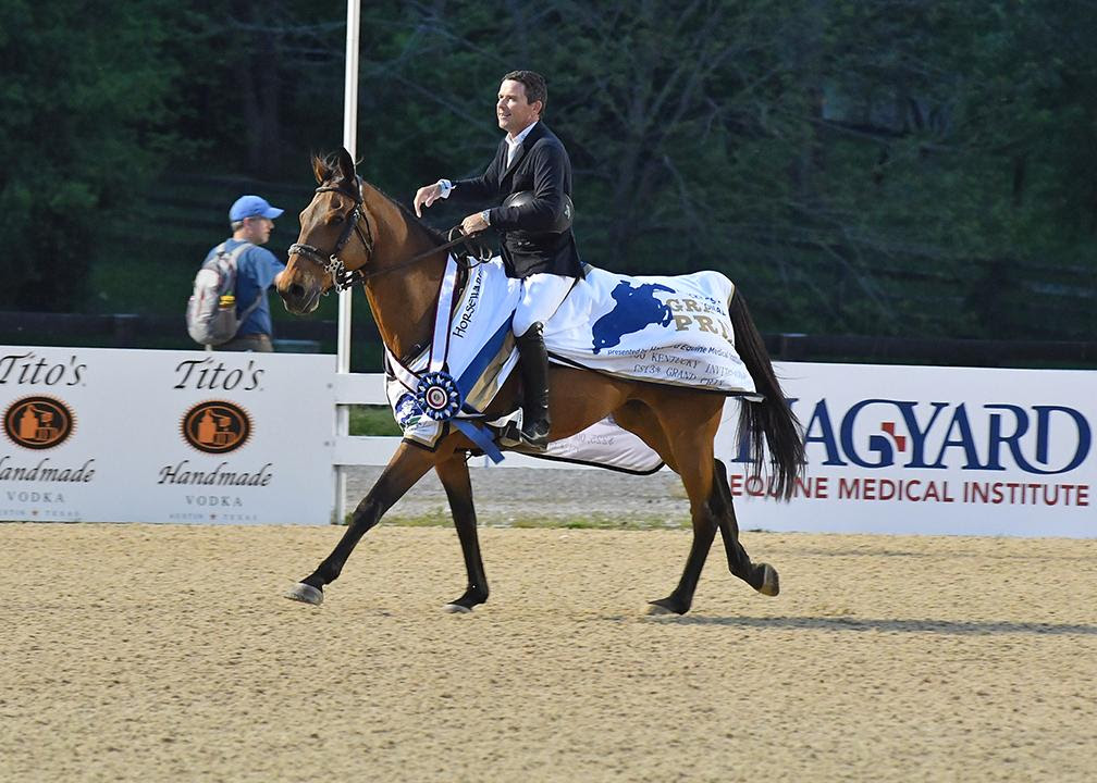 Conor Swail and Vital Chance Fly to the Top of the $225,000 Kentucky CSI3* Invitational Grand Prix presented by Hagyard Equine Medical Institute