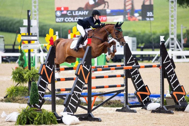 Caelinn Leahy and Coldplay 31 capture win in 1.50m Welcome CSI3* at Split Rock