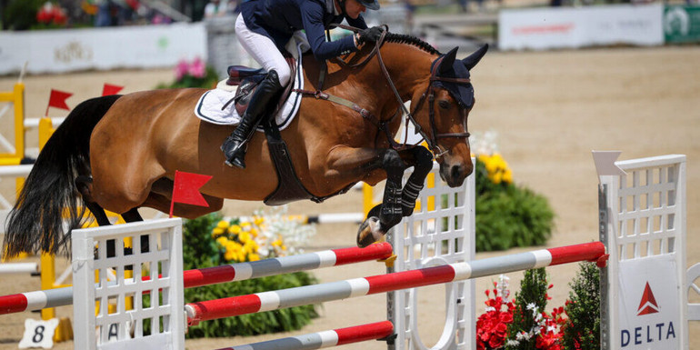 Molly Ashe Cawley and Berdien accelerate to victory in Upperville