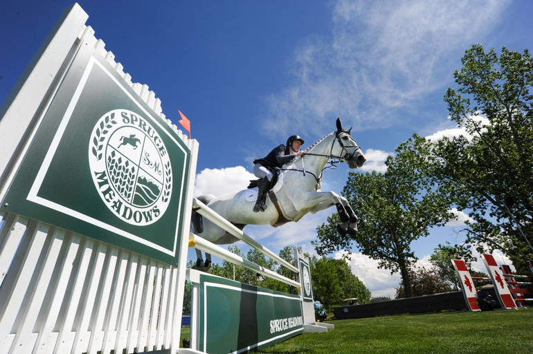 Home win for Spruce Meadows rider Brian Morton in the Friends of the Meadows Grand Prix