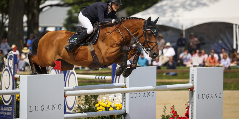 Schuyler Riley and Robin de Ponthual step it up to win the $216,000 FEI 4* Upperville Jumper Classic