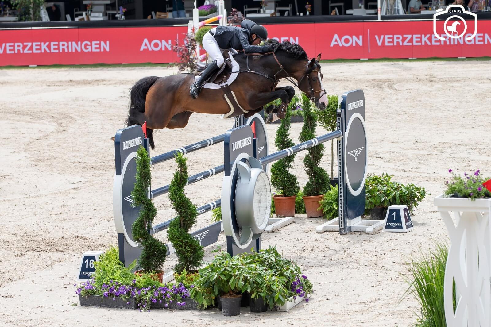 It's a win for Hans-Dieter Dreher in 4* Ranking show