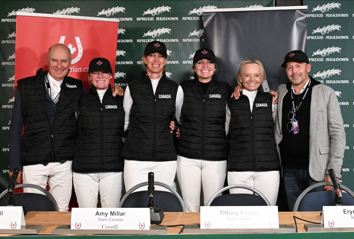 Canadian Show Jumping Team Announced for FEI World Championships Herning