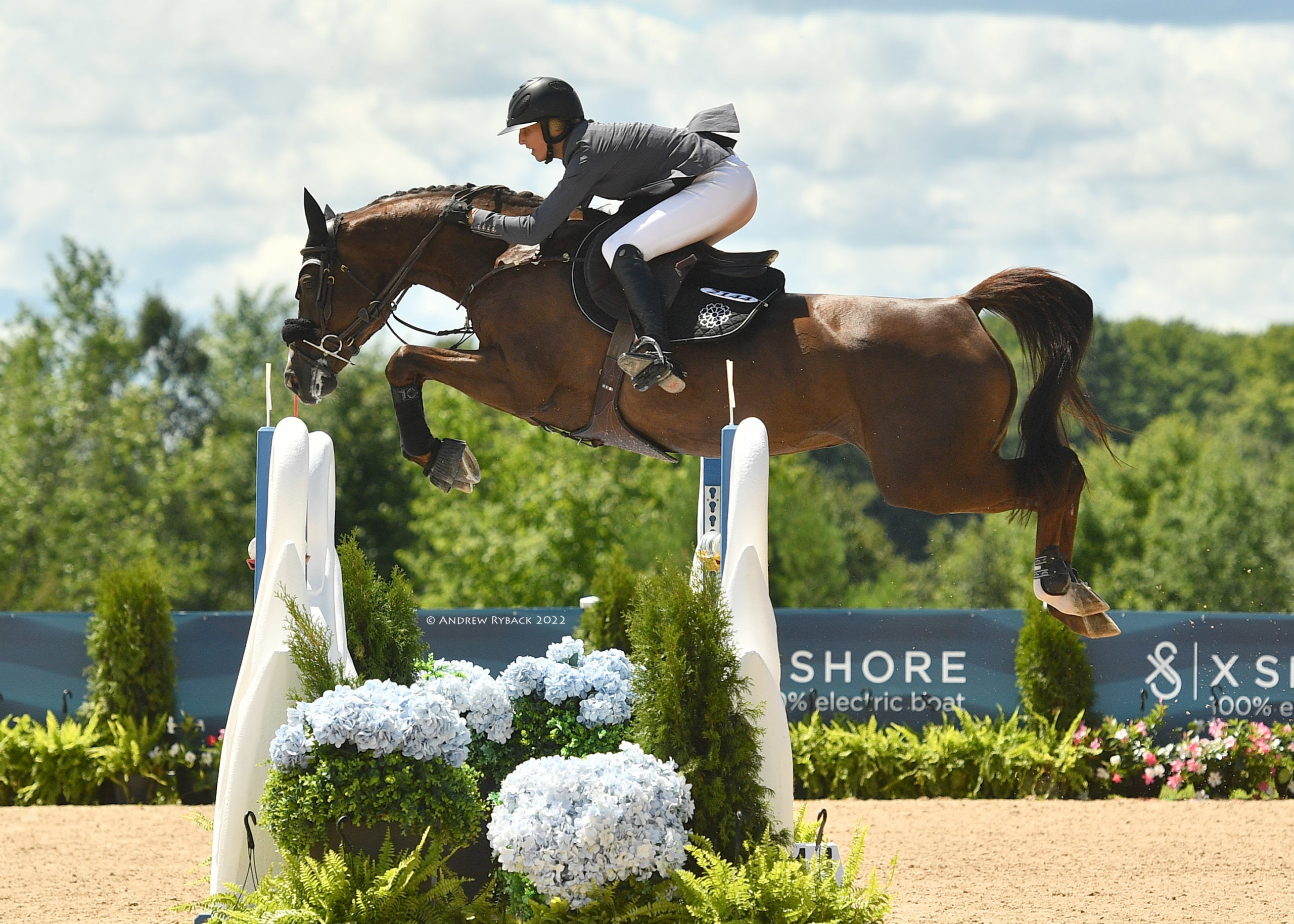 Divine Day for Nathalie Dean at Traverse City Horse Show