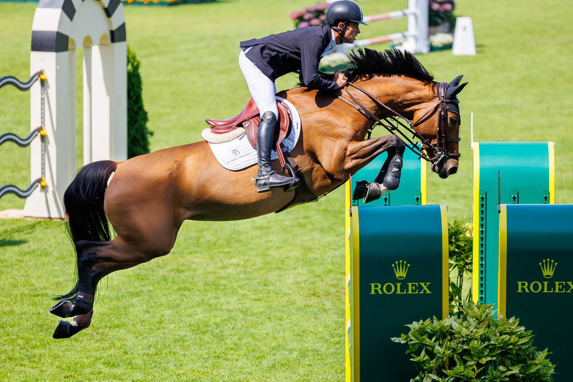 Scott Brash's Hello Vittoria best young horse in Youngsters Cup