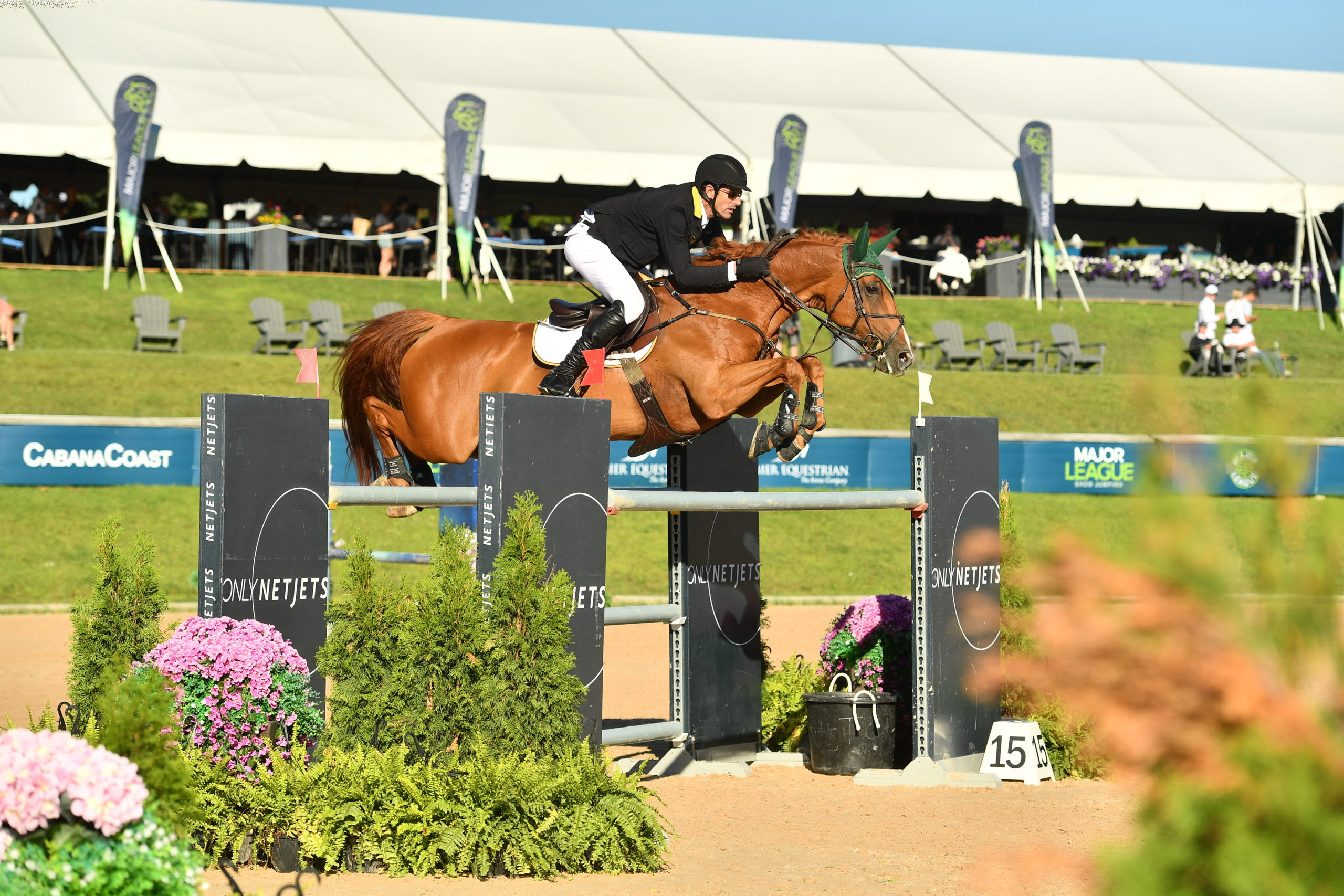 Rowan Willis and Blue Movie Set the Scene at Major League Show Jumping