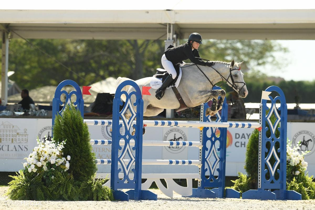 Gracie Allen Takes the Win in Wednesday’s  1.40m Open Jumper at the 2022 Hampton Classic Horse Show