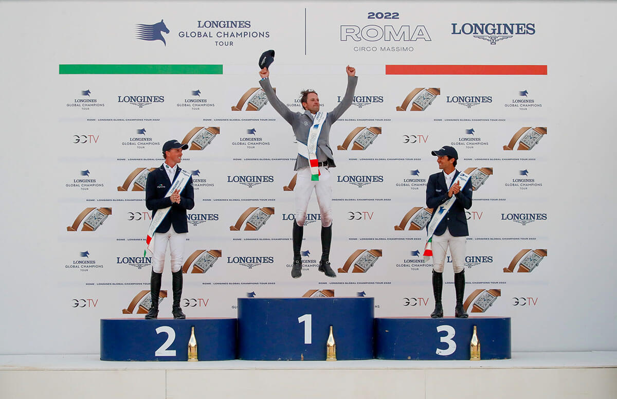 Speechless Kukuk Wins Longines Global Champions Tour of Rome As Maher & Ahlmann Go Head to Head in Championship Race