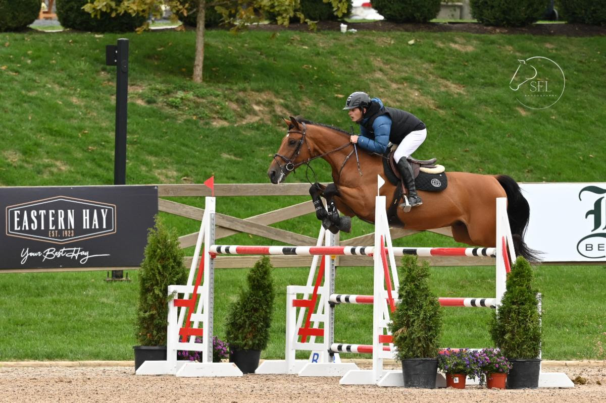 Mark Bluman Takes Top Honors in  $10,000 Old Salem Farm Jumper Classic at the 2022 Old Salem Farm September Horse Shows Finale