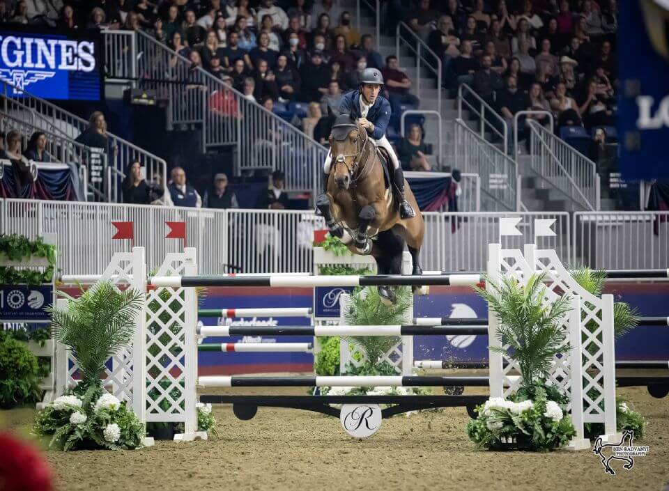 Nicholas Dello Joio Makes a winning Debut at Royal Horse Show