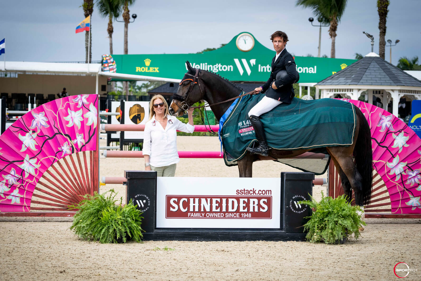 Gonzalo Busca Roca and Classified collect $37,000 in 1.45m CSI3* Wellington International