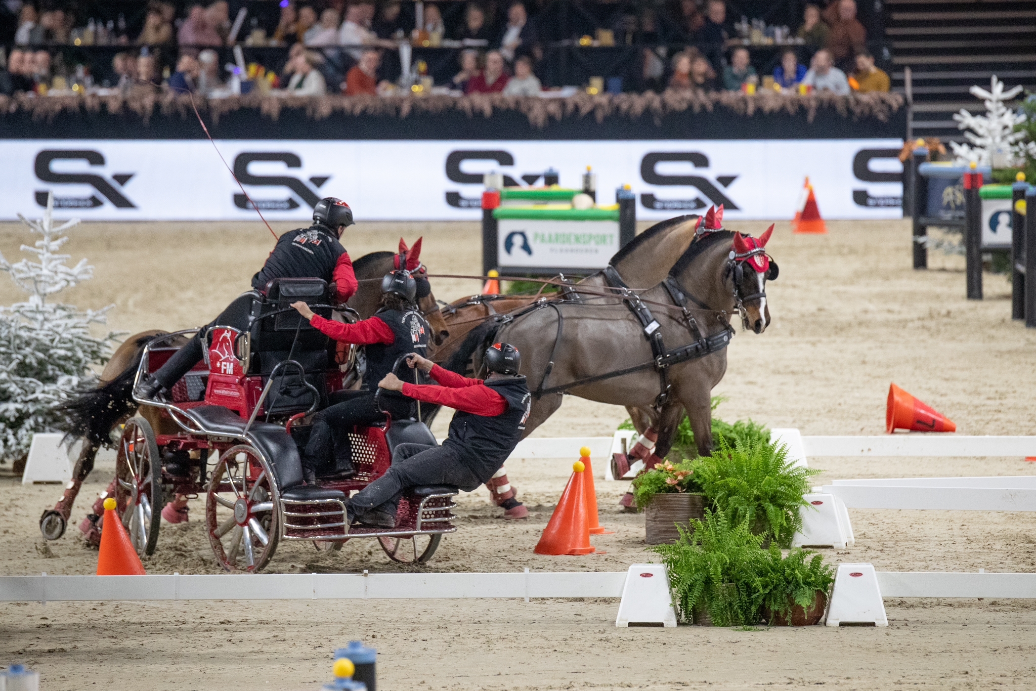 Jerome Voutaz surpresses Dutch competition in Opening Class FEI Driving World Cup