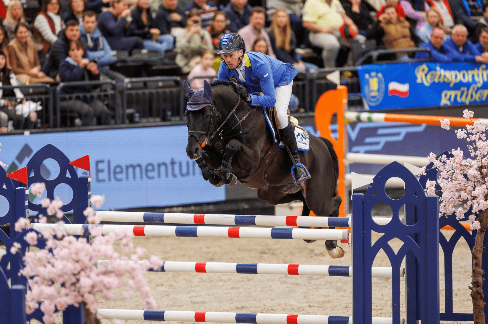 Christian Ahlmann keeps the victory in Germany winning the World Cup Qualification Class in Leipzig