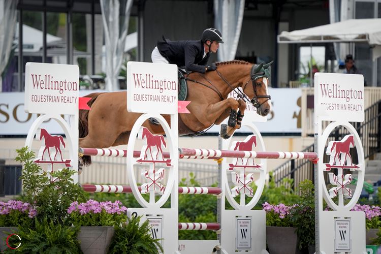 Tanner Korotkin and Quinn Have Wings in Wellington CSI3* 1.45m Speed Class