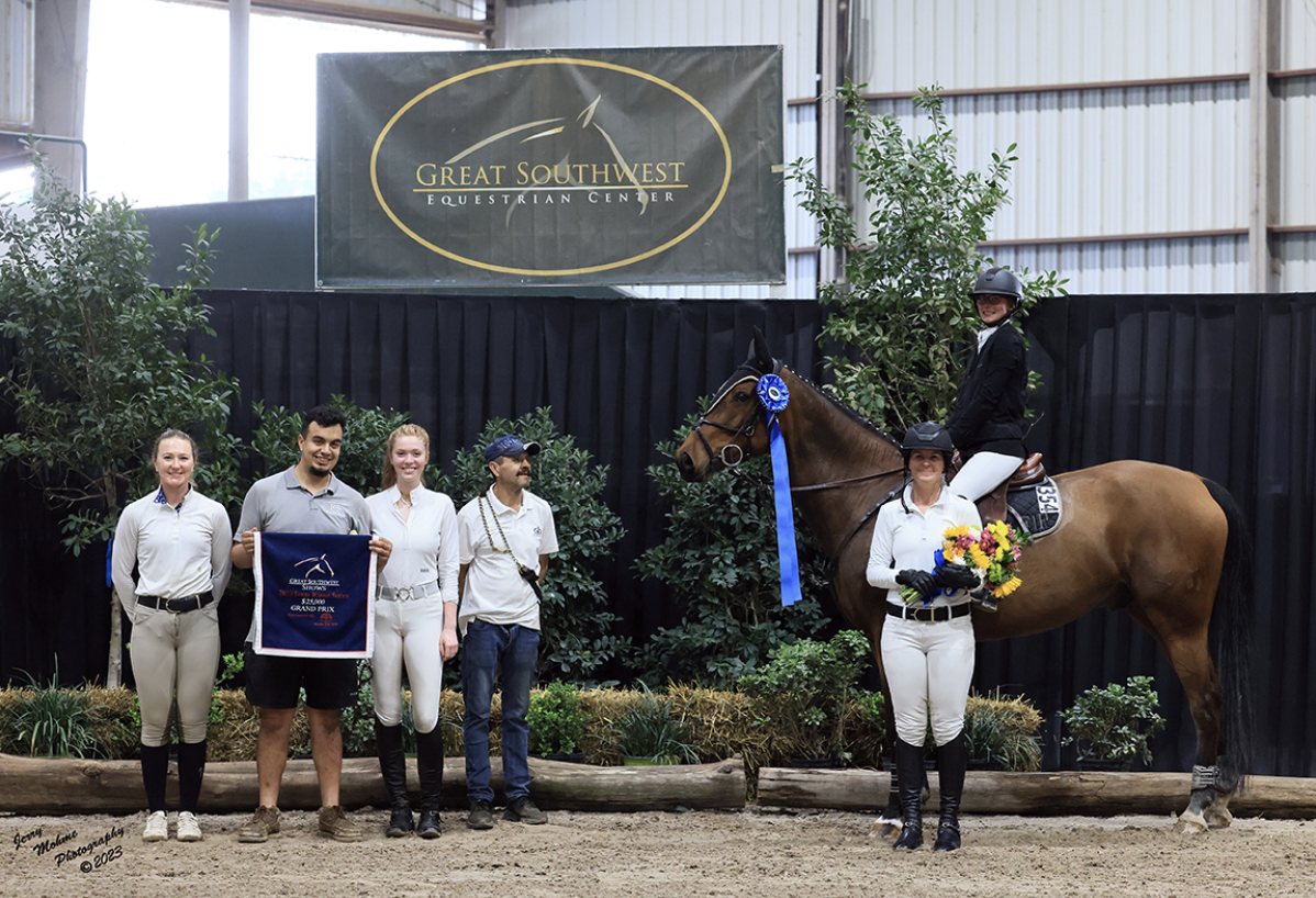 Avery Erickson and Chacco Lait Lead the Way in $25,000 Double Oak Tack Grand Prix at Texas Winter Series