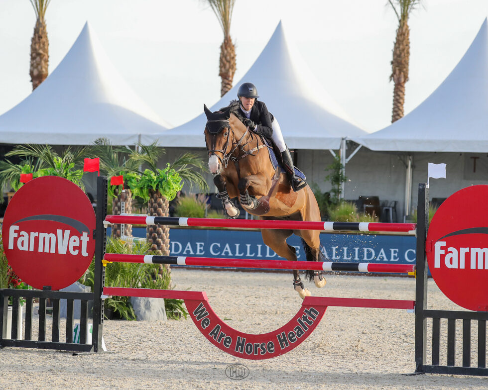 Elisa Broz is simply unbeatable at Desert International Horse Park