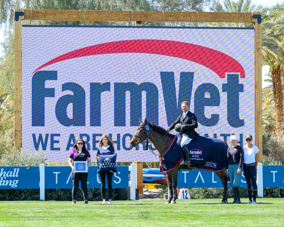Kyle King secures second consecutive 1.45m Open Classic: “He’s even better on the grass"
