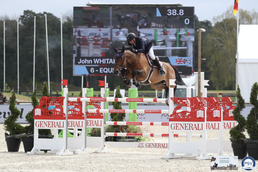 Robert Whitaker takes home the victory in 4* 1.50m Main Class at Fontainebleau: "Once my age, you never get too used to winning"
