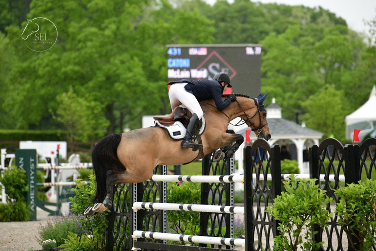 Ward claims third consecutive win in $38,700 FEI 1.45m jump-off at 2023 Old Salem Farm Spring Horse Shows