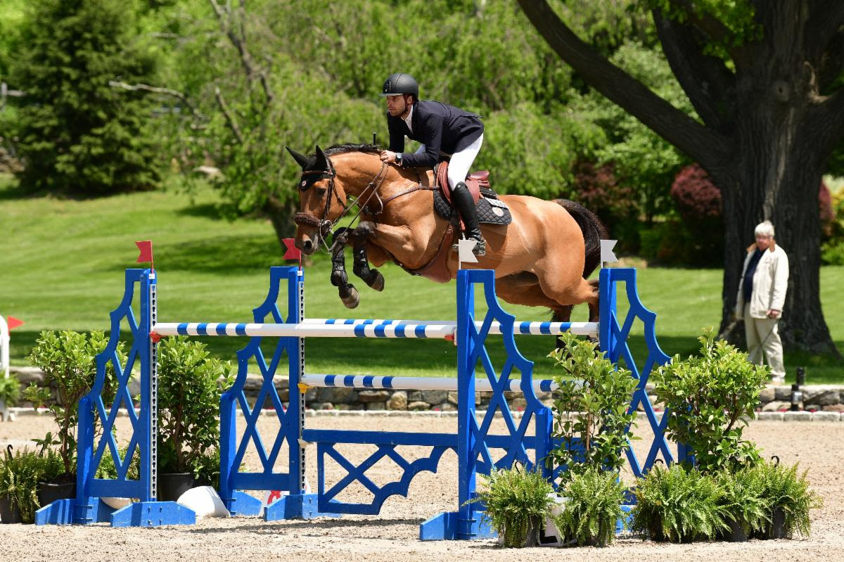 Bluman Tops the Field in $38,700 FEI 1.45m Two-Phase at 2023 Old Salem Farm Spring Horse Shows