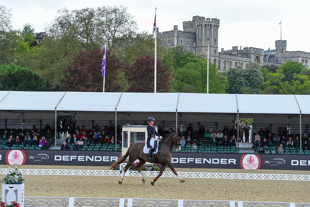 Dujardin delights on opening day Royal Windsor Horse Show