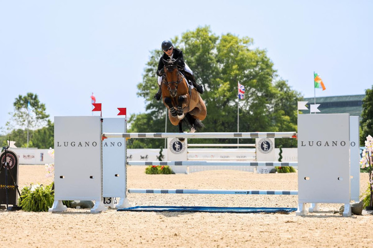 A promising partnership for Shane Sweetnam and Gilona AO with win in 1.50m Grand Prix CSI3*