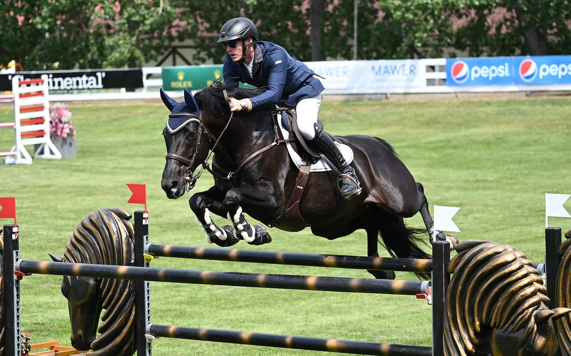 Daniel Coyle and Ivory TCS win CSI5* 1.55m The Mustangs at Spruce Meadows 'Continental'