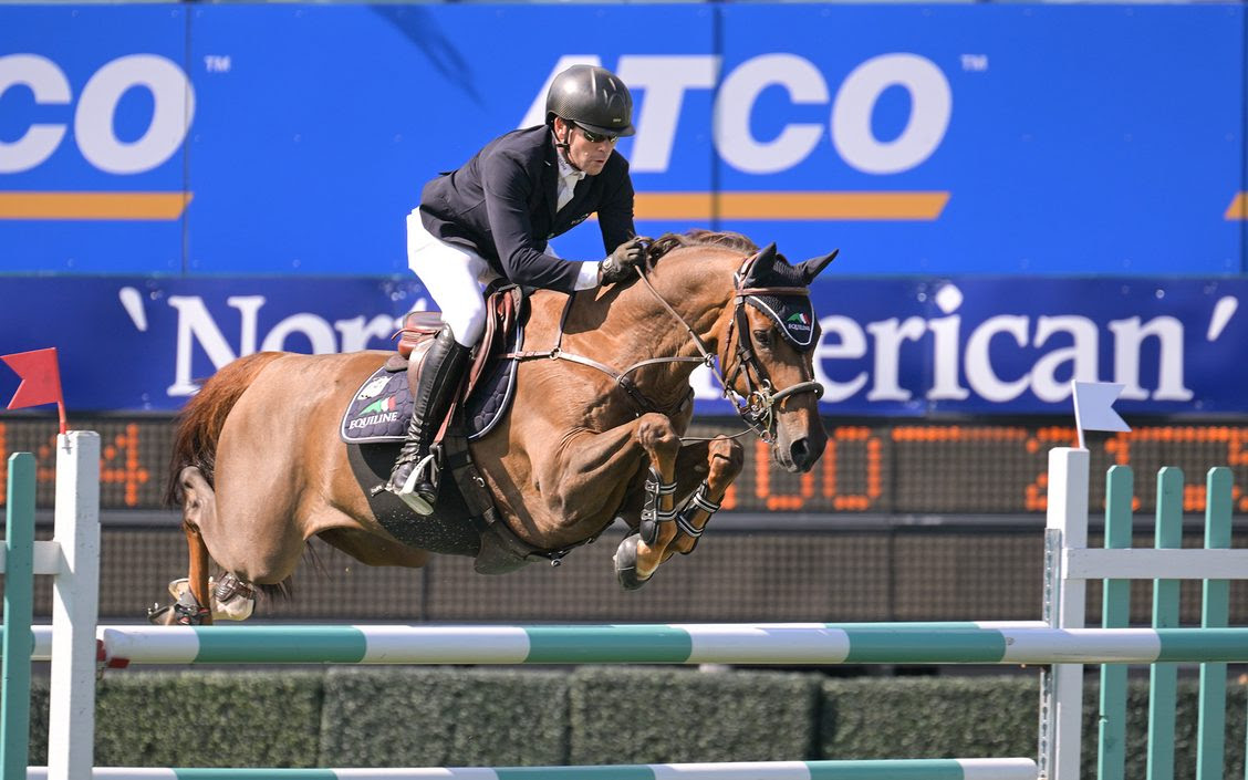 Conor Swail scores Double win on opening day Spruce Meadows