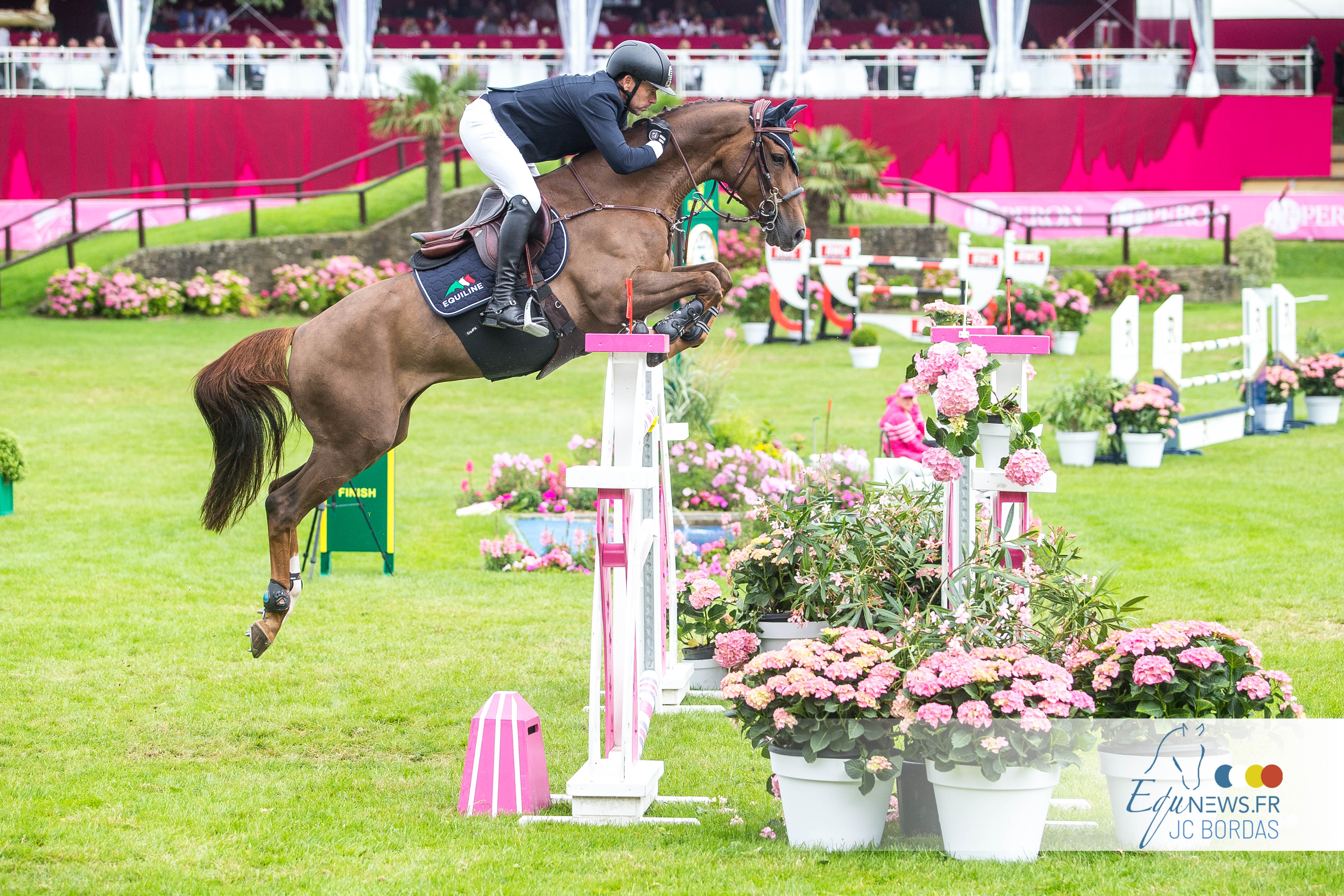 No rain keeping Conor Swail from winning in CSI5* competition Dinard