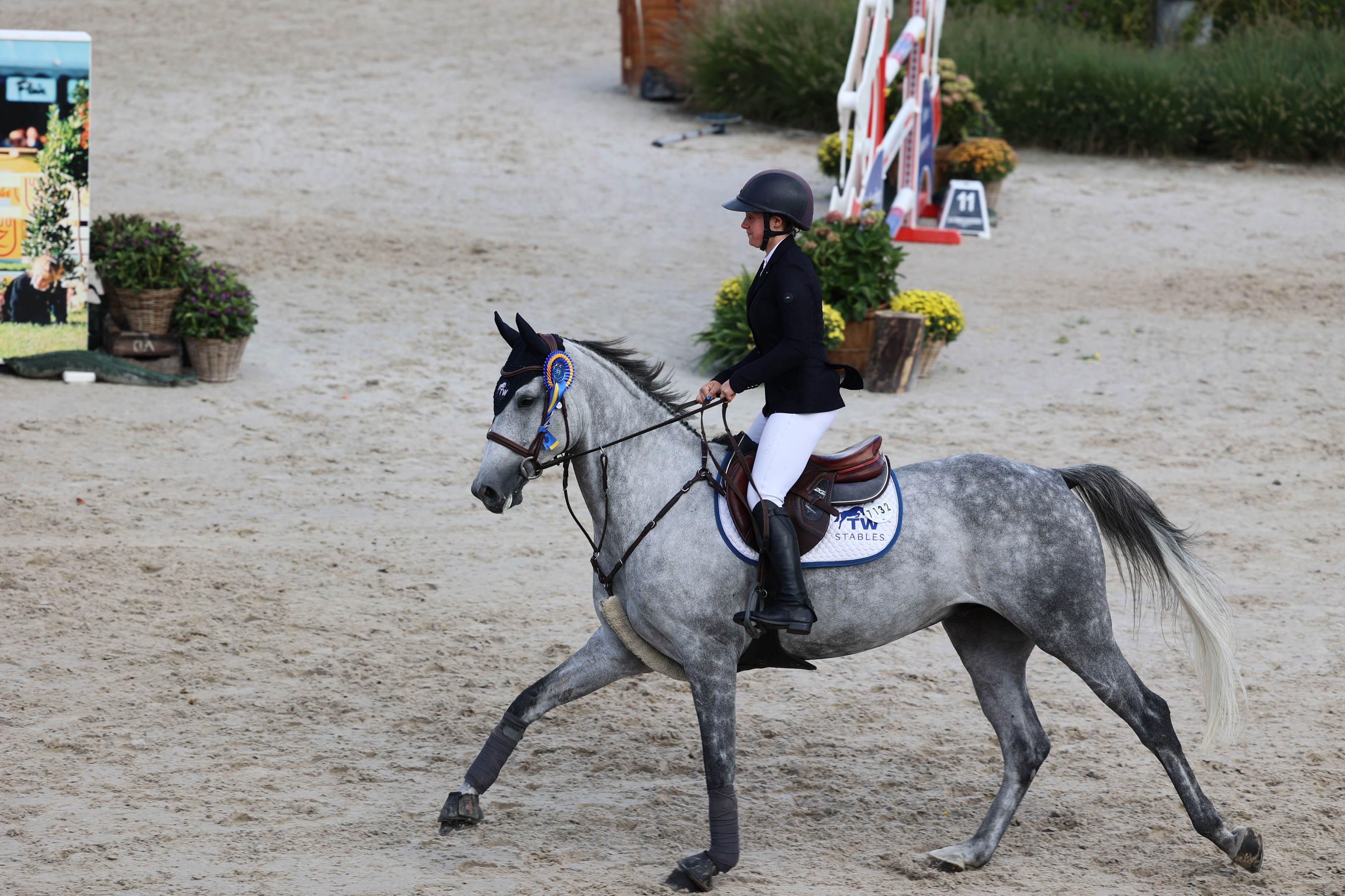 Nicole Lockhead Anderson and Conthargo PS win Consolation Class 7YO at World Championship Lanaken