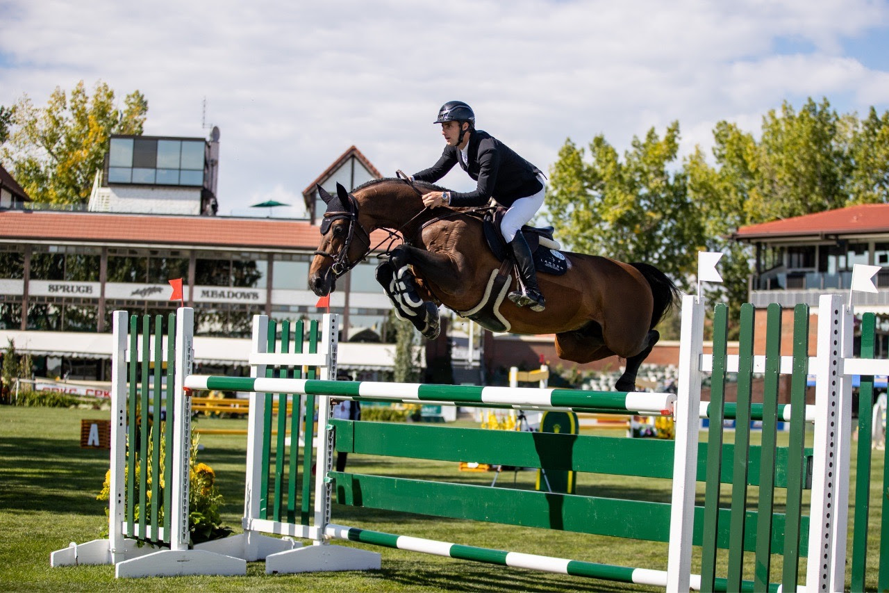 Richard Vogel untouchable aboard United Touch S at Spruce Meadows 1.55m Cana Cup!