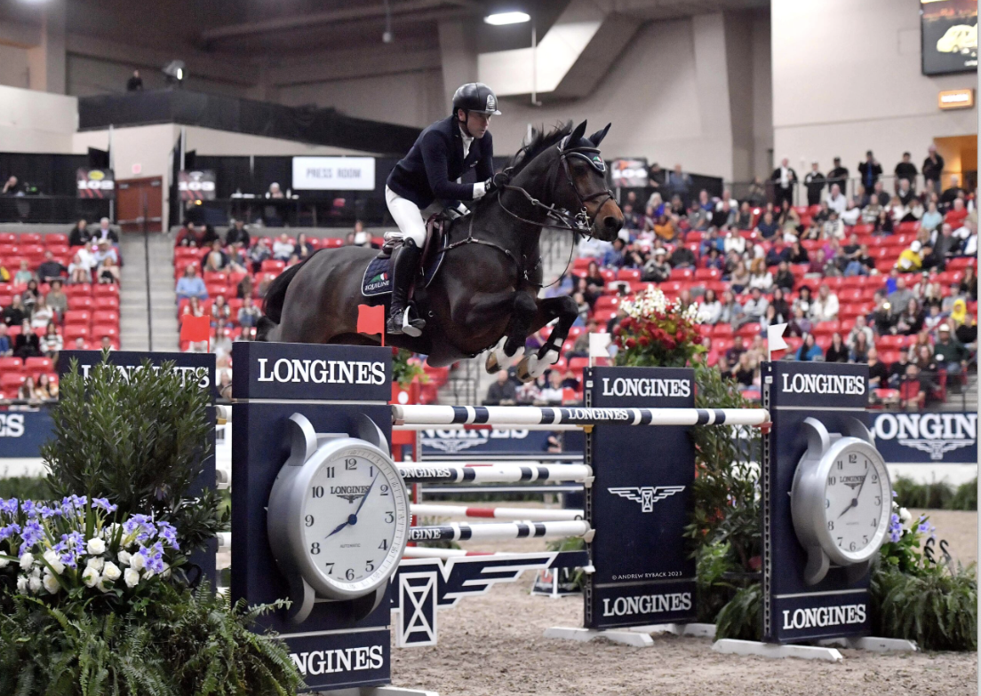 Conor Swail and Count Me In Come Out on Top in World Cup Las Vegas: "He wasn’t as comfortable jumping the bigger events, so we took a step back"