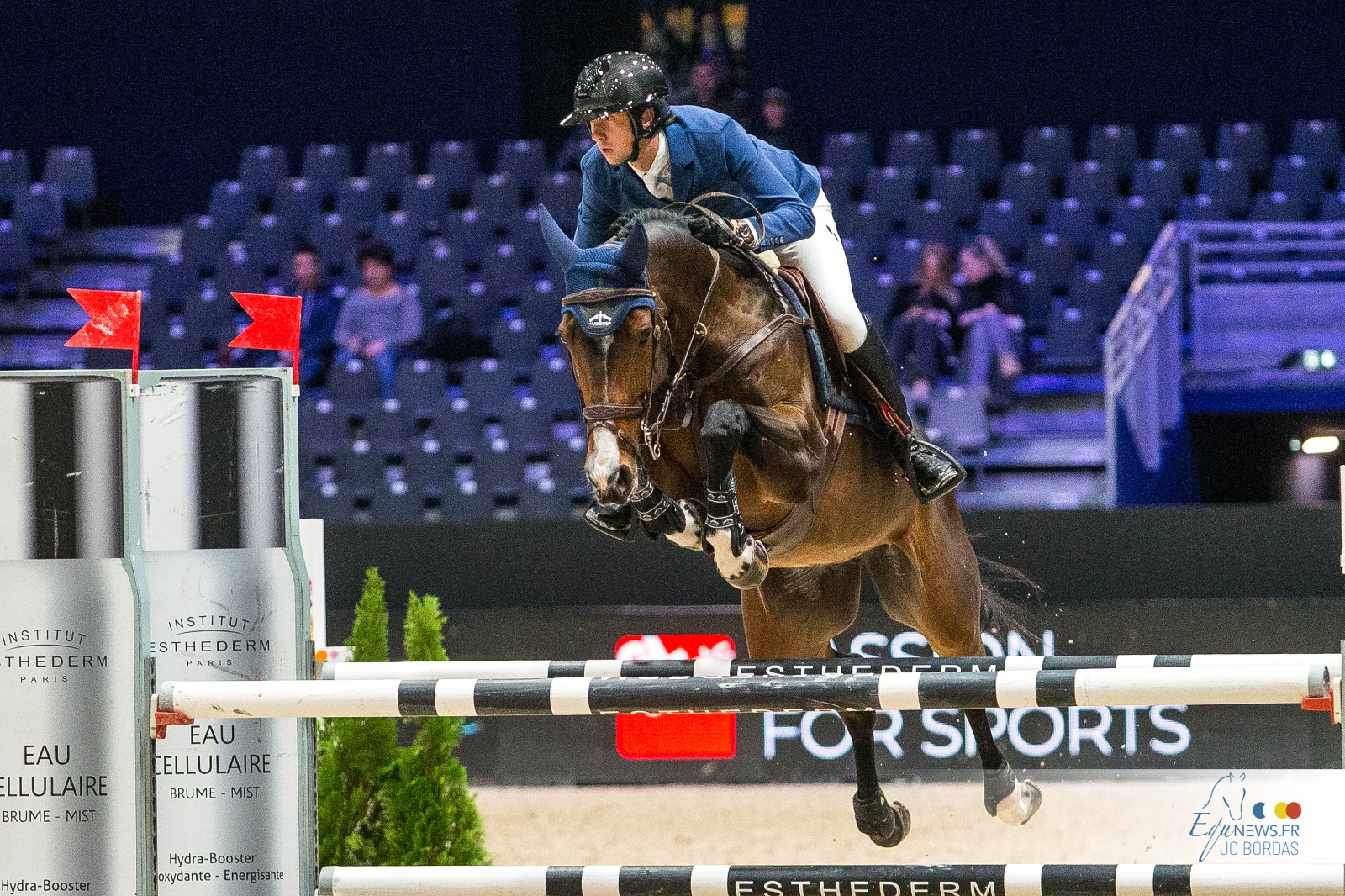 Martin Fuchs has an impressive win with ‘Bastille’, in the Royal Bliss Trophy